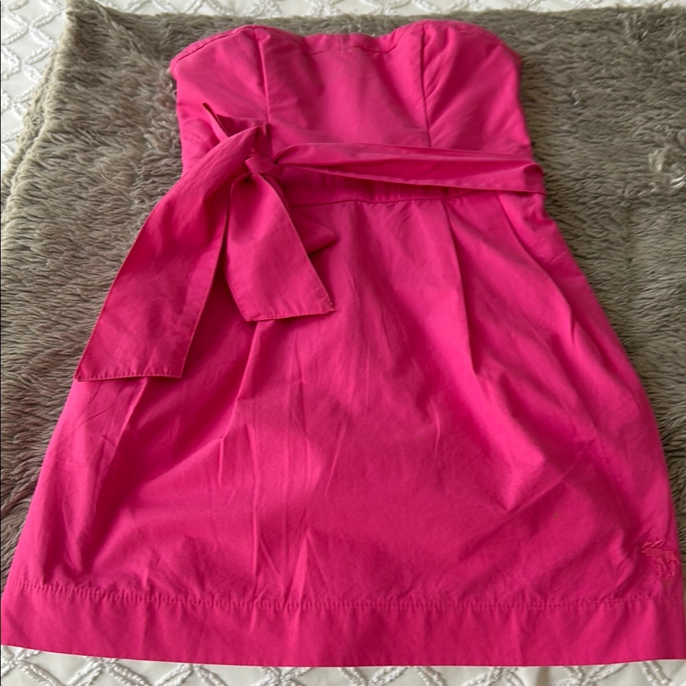 Abrecombie & Fitch Pink Strapless Dress
